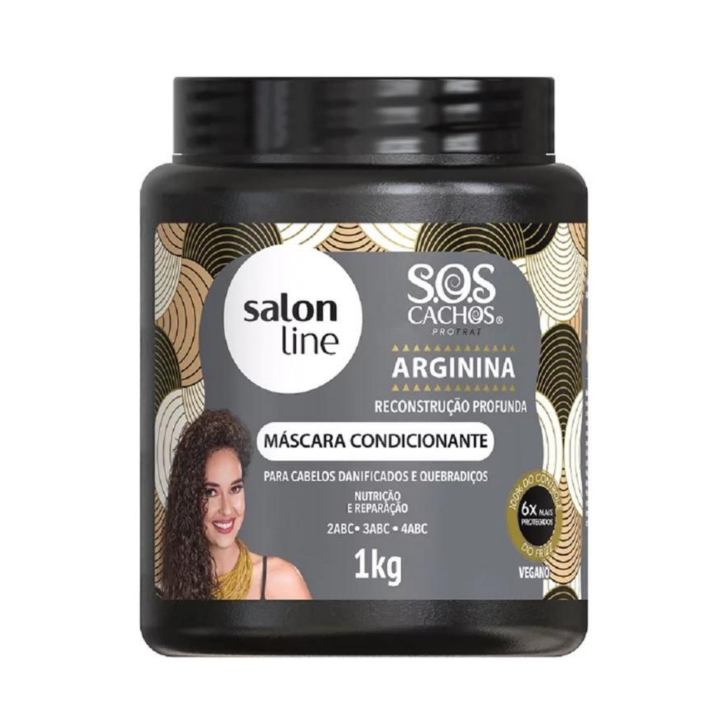 MÁSCARA CONDICIONANTE ARGININA - SALON LINE