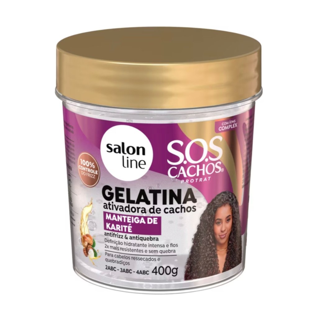 GELATINA MANTEIGA DE KARITÉ - SALON LINE