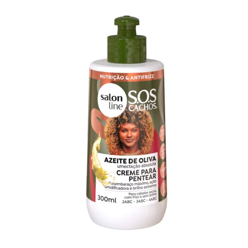 CREME PARA PENTEAR AZEITE DE OLIVA - SALON LINE
