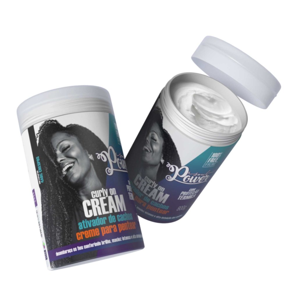 CREME PARA PENTEAR ATIVADOR DE CACHOS - SOUL POWER