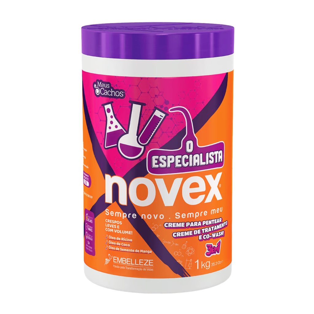 CREME 3 EM 1 O ESPECIALISTA MEUS CACHOS - NOVEX