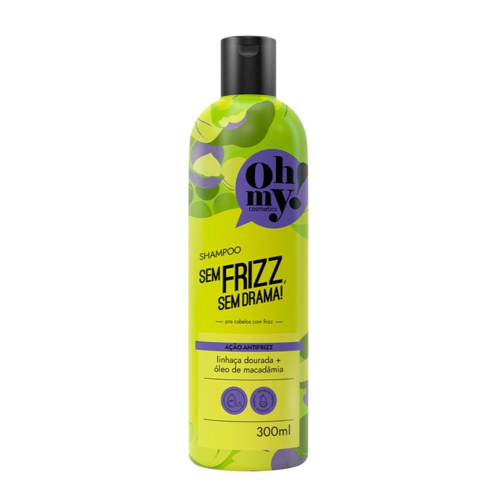 SHAMPOO SEM FRIZZ, SEM DRAMA - OH MY!