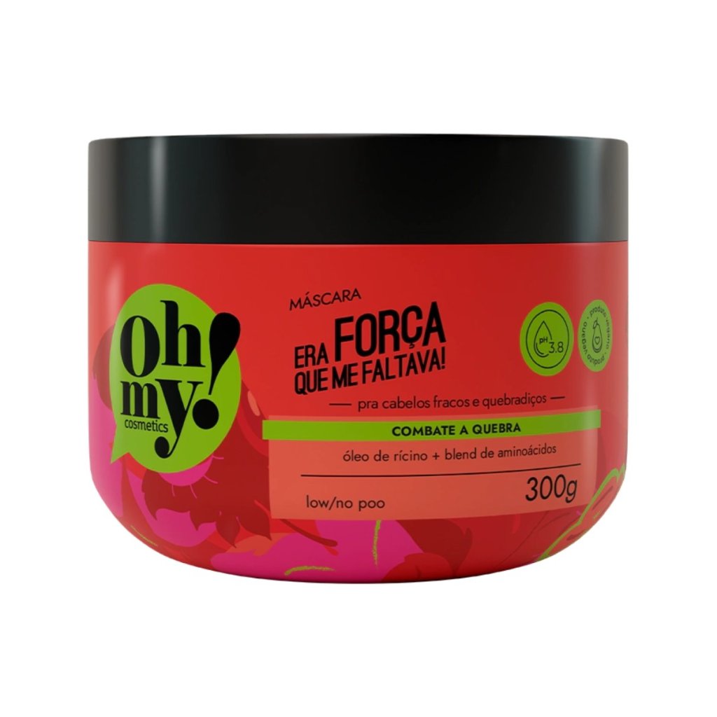 MASCARA ERA FORCA QUE ME FALTAVA! - OH MY!