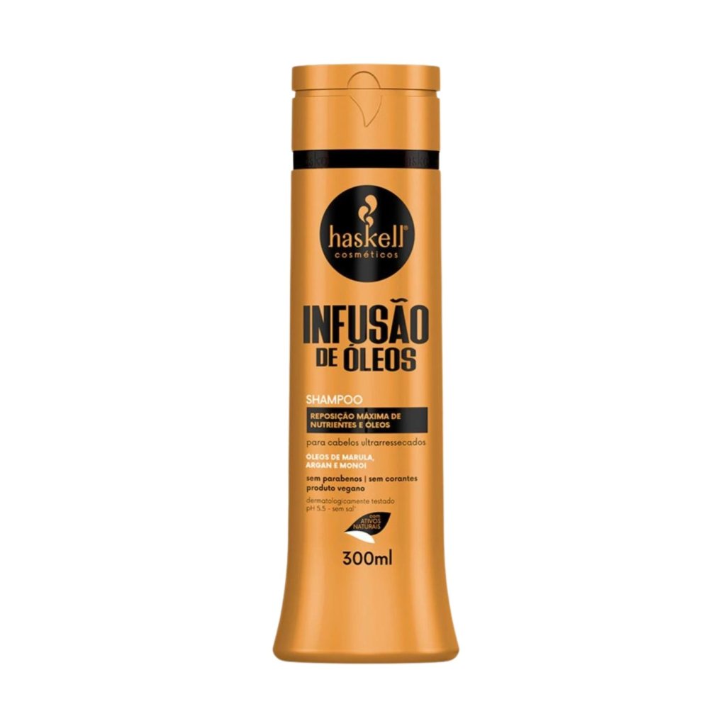 SHAMPOO INFUSÃO DE OLEOS - HASKELL