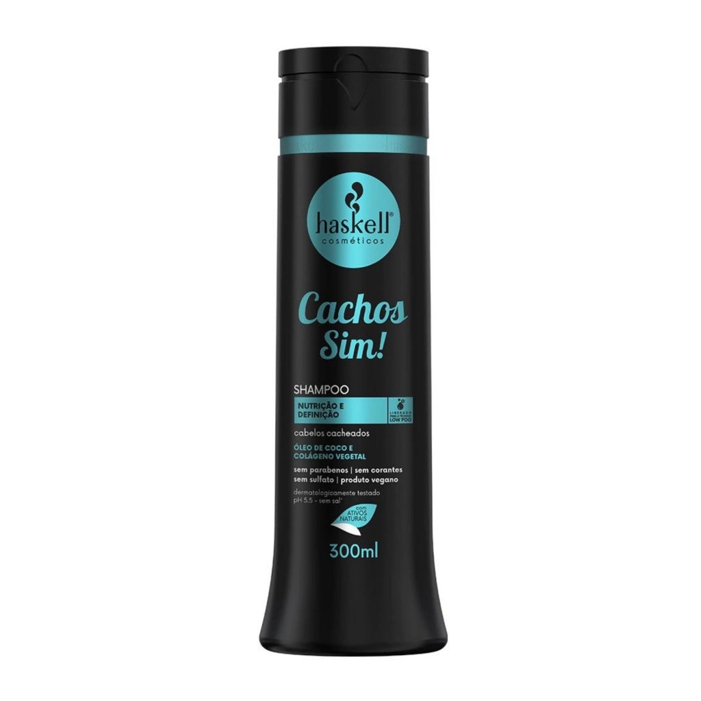 SHAMPOO NUTRIÇÃO E DEFINIÇÃO CACHOS SIM - HASKELL