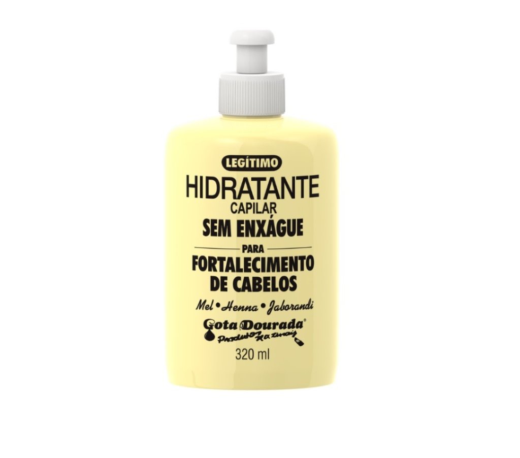 Hidratante Capilar Fortalecimento Gota Dourada
