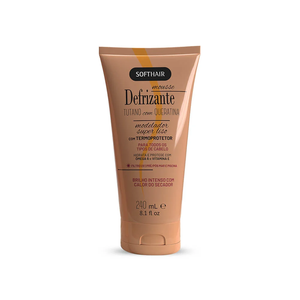 Defrizante Tutano com Queratina Soft Hair