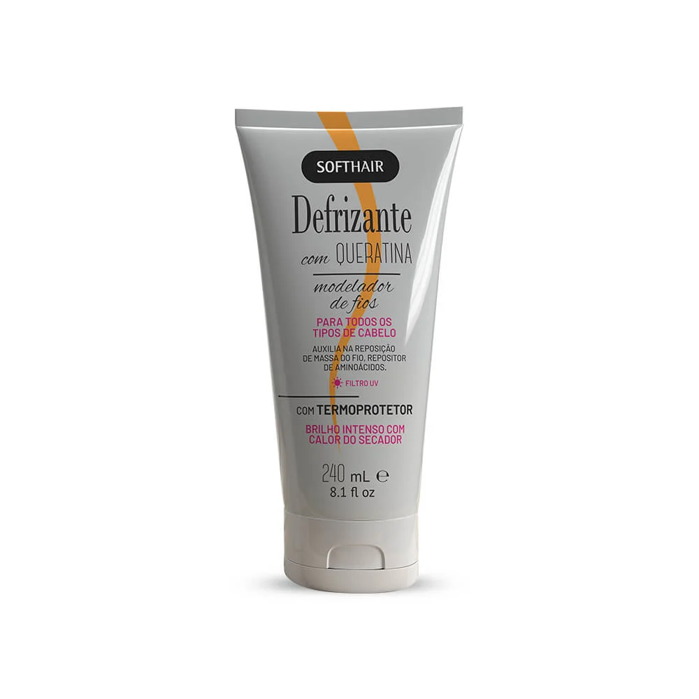 Defrizante com Queratina Soft Hair