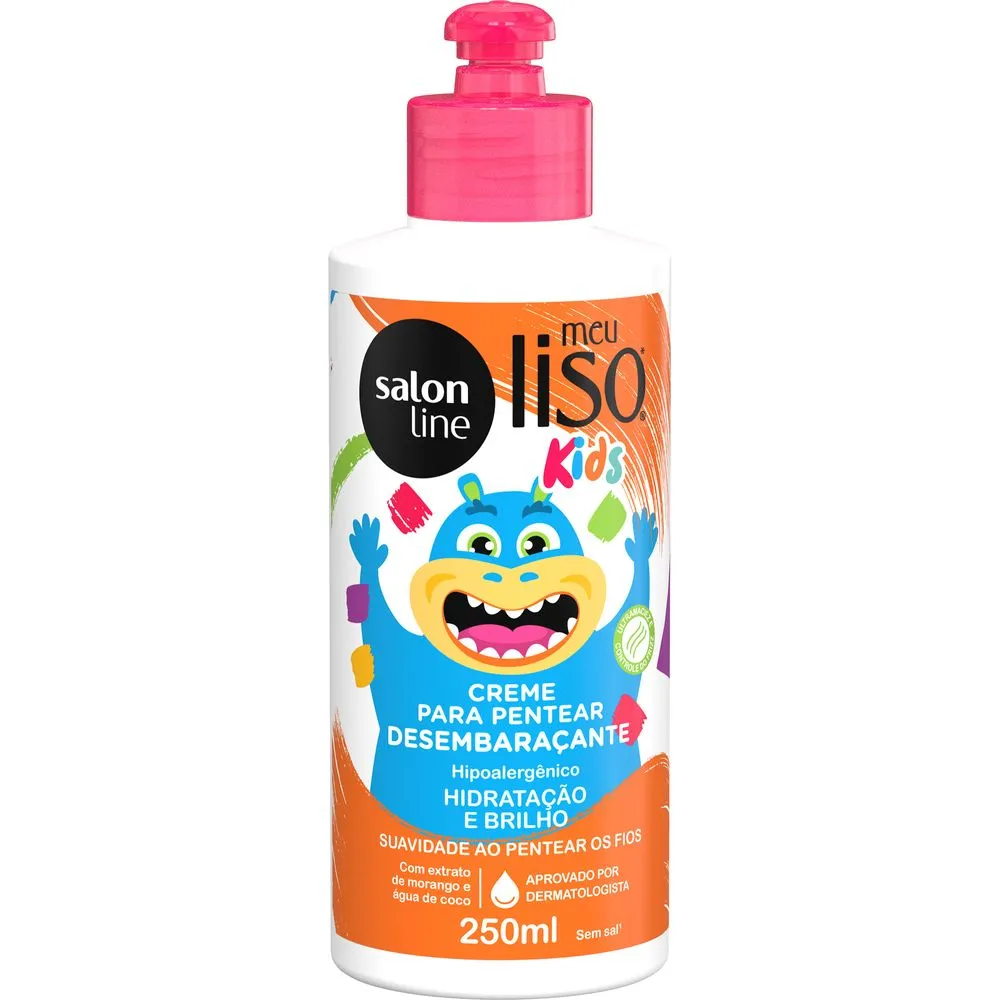Salon Line Creme Para Pentear Meu Liso Kids