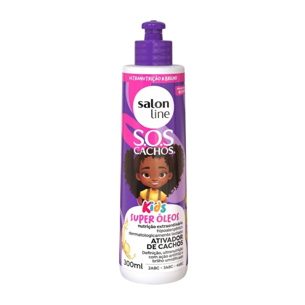Ativador de Cachos Salon Line Kids Sos Cachos Super Óleos