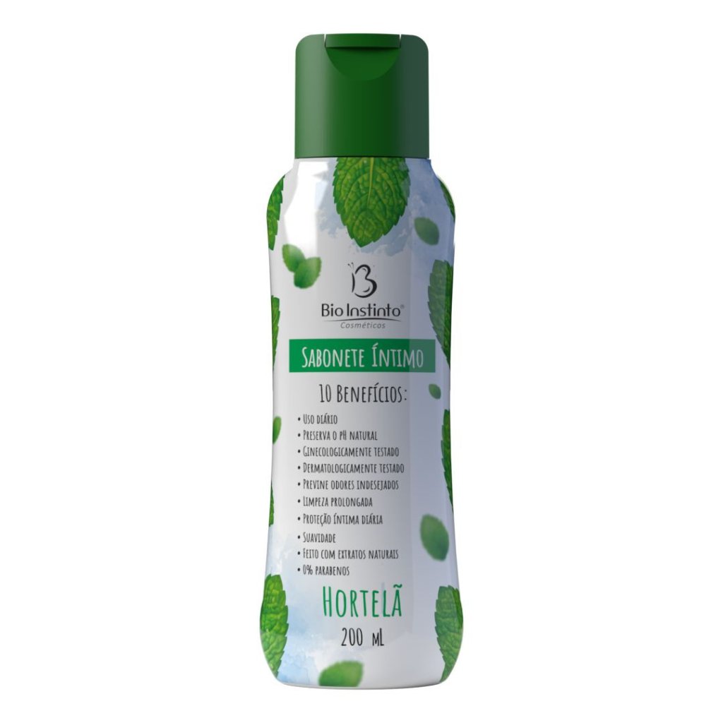 SABONETE ÍNTIMO HORTELÃ - BIO INSTINTO