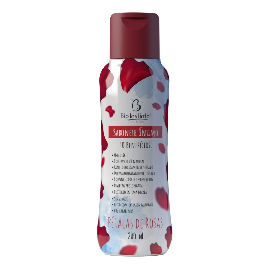 SABONETE ÍNTIMO PÉTALAS ROSAS - BIO INSTINTO
