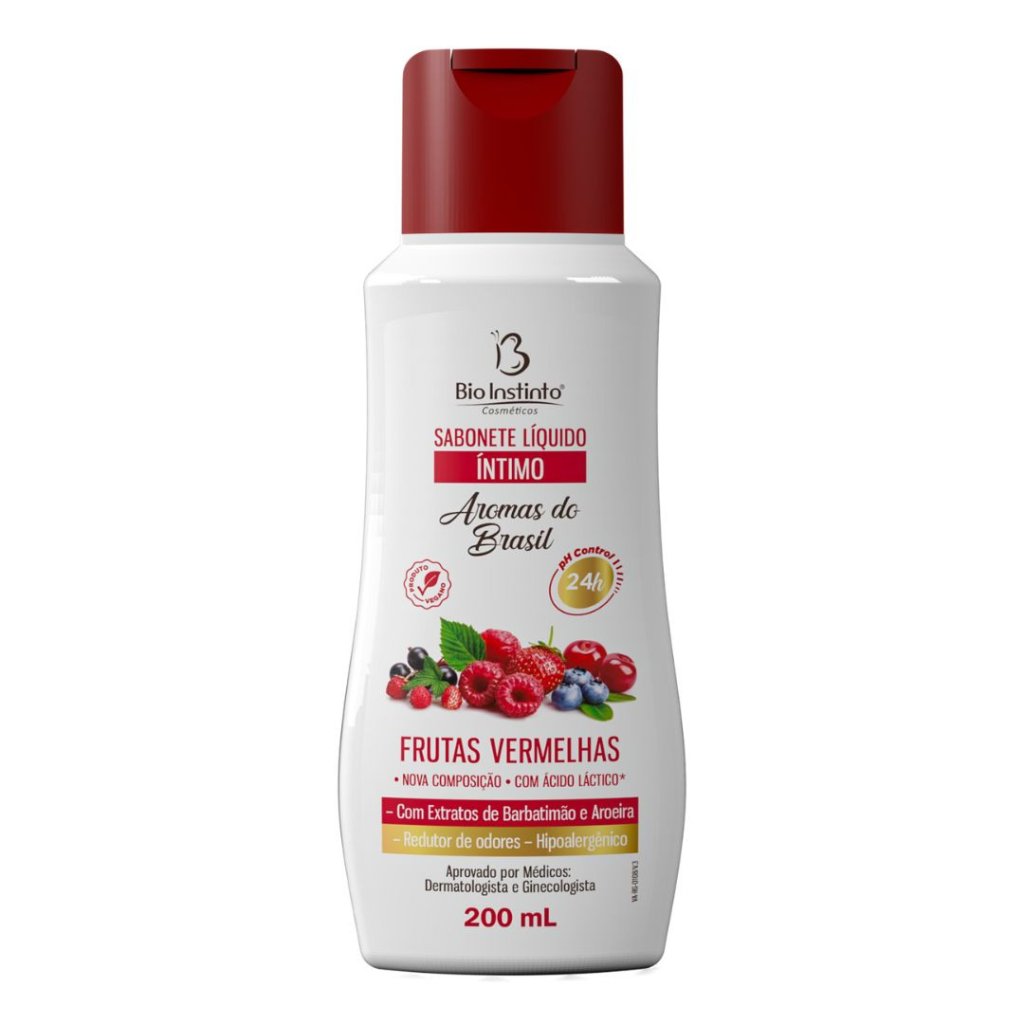 SABONETE ÍNTIMO FRUTAS VERMELHAS - BIO INSTINTO