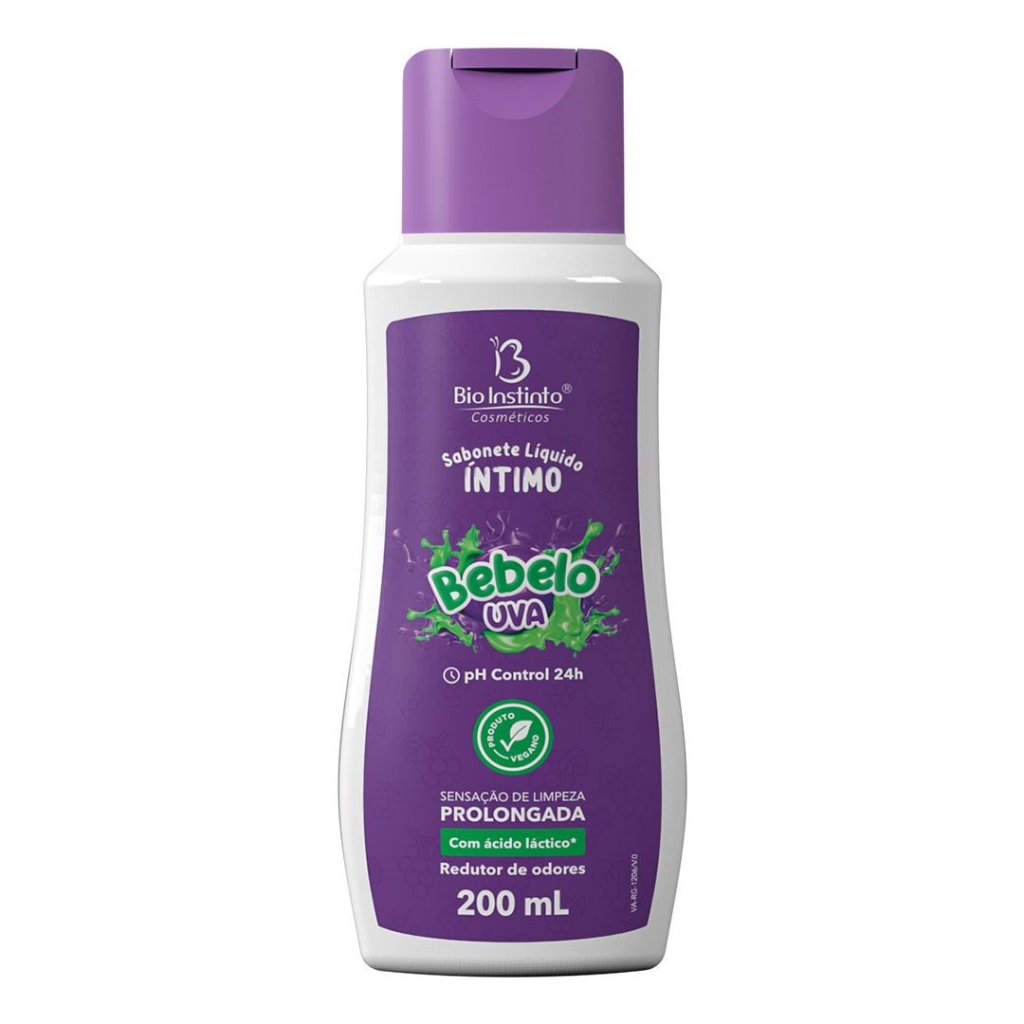 SABONETE ÍNTIMO BEBELO UVA - BIO INSTINTO