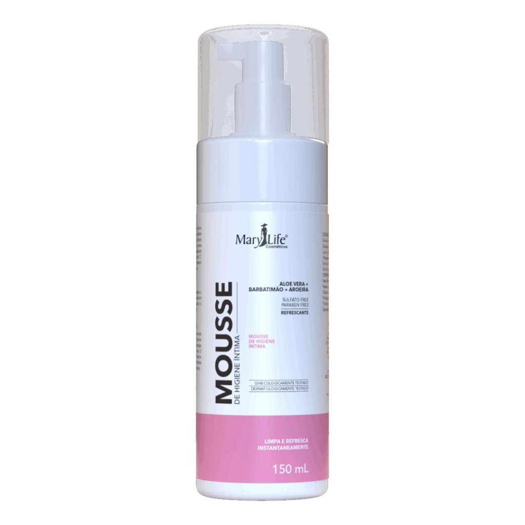 MOUSSE ÍNTIMO - ALOE VERA, BARBATIMÃO E AROEIRA