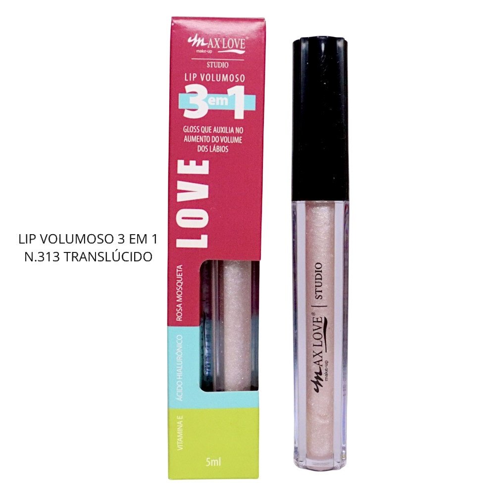 LIP VOLUMOSO 3 EM 1 n.313 - MAX LOVE