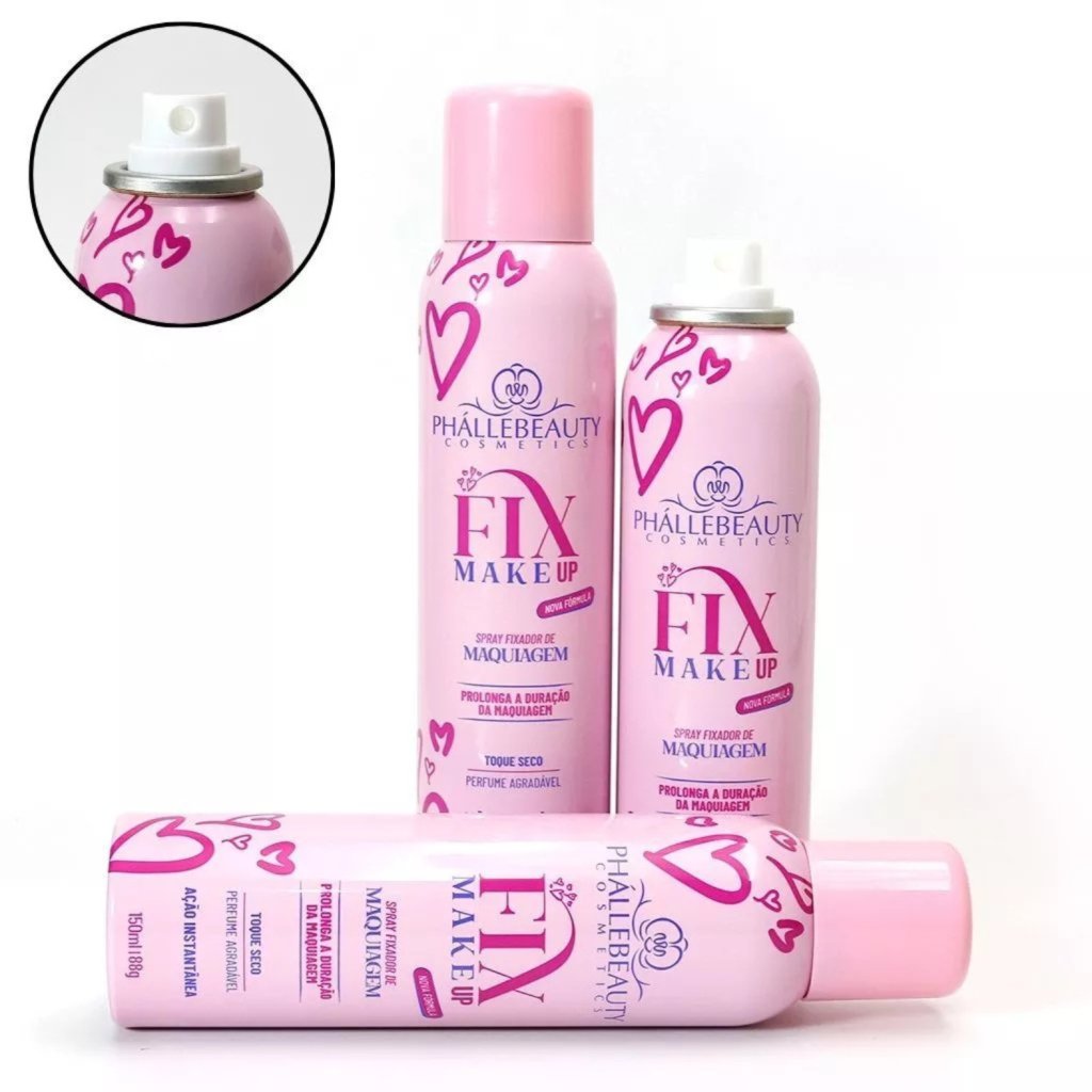 FIXADOR DE MAQUIAGEM FIX MAKE UP - PHALLEBEAUTY
