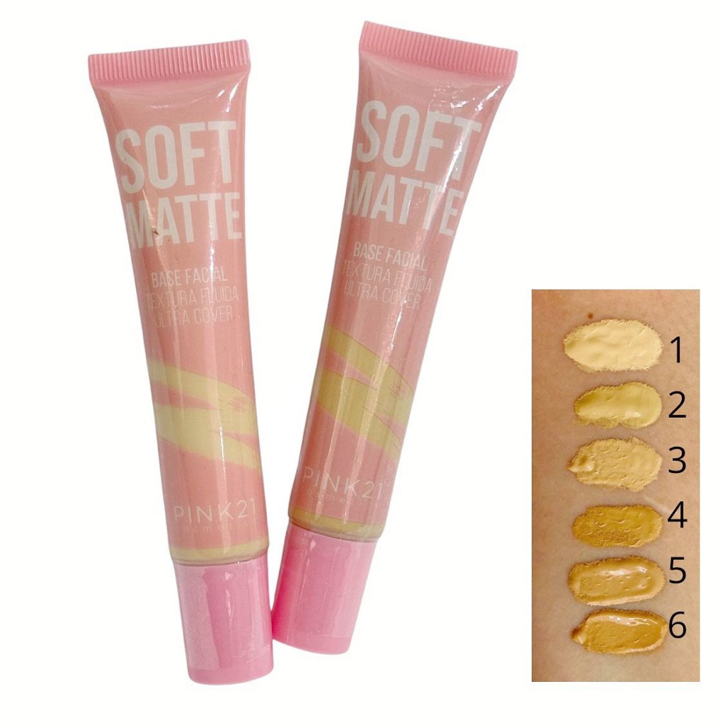 BASE LÍQUIDA SOFT MATTE - PINK 21