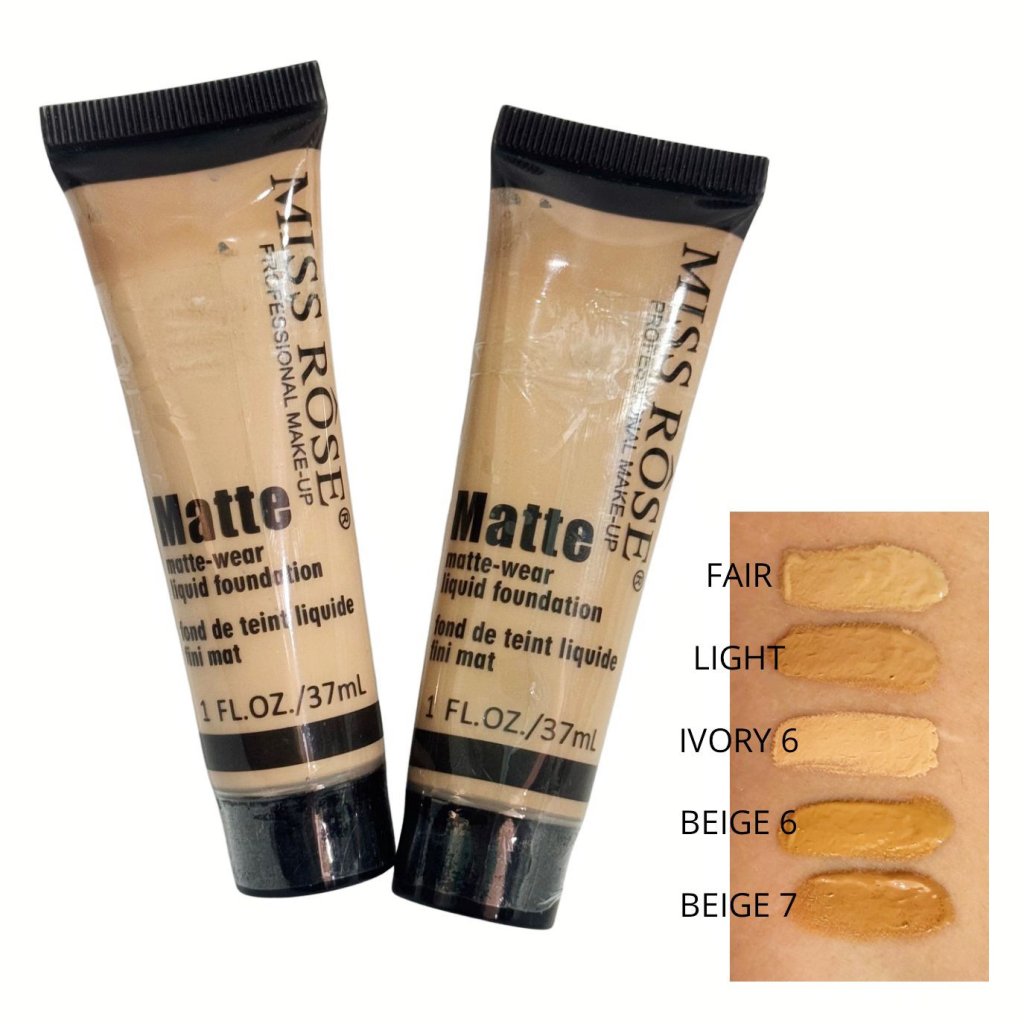 BASE LÍQUIDA MATTE - MISS ROSE
