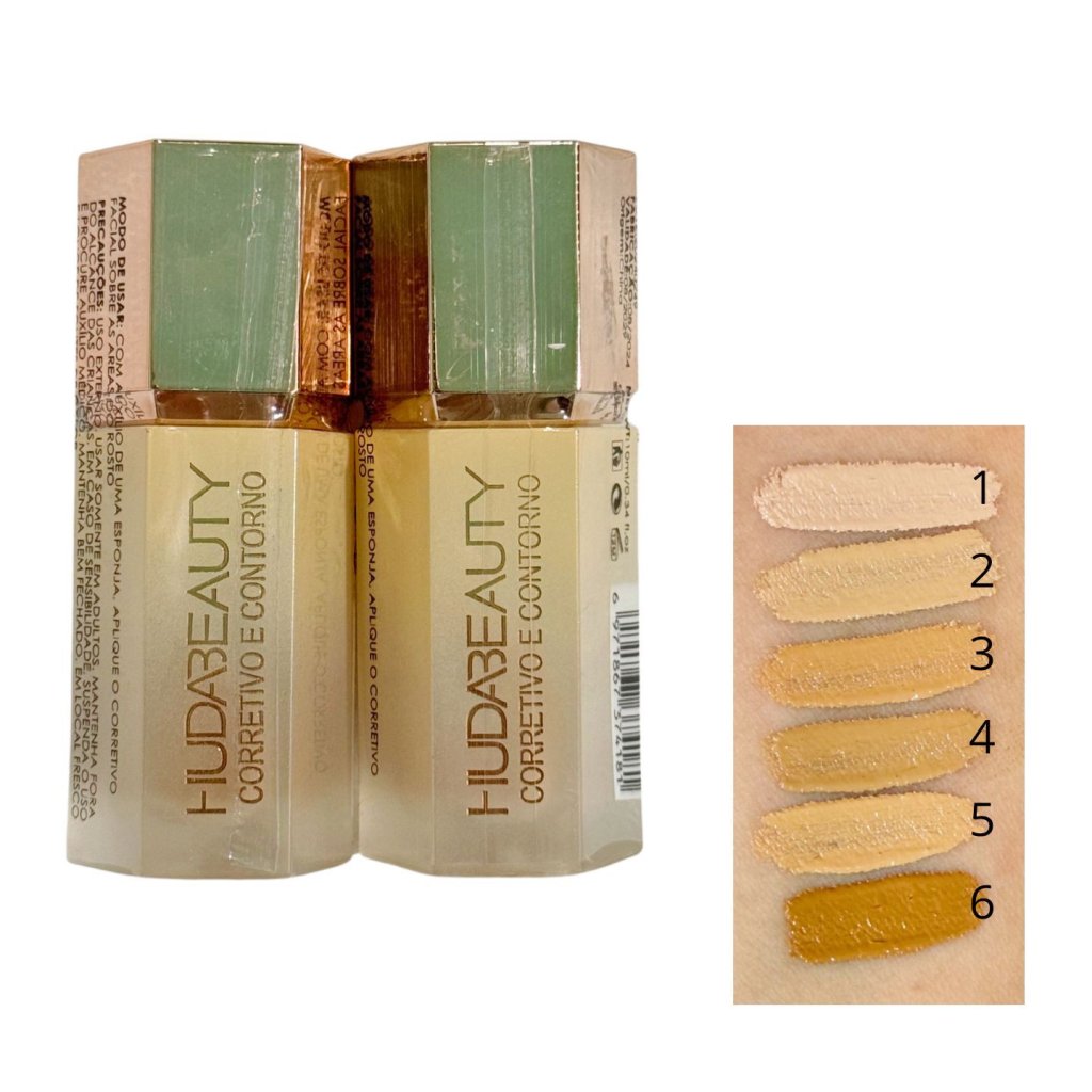 CORRETIVO E CONTORNO - HUDABEAUTY