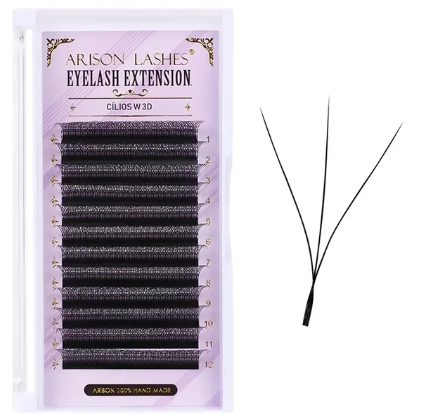 CÍLIOS 3DW EGÍPCIO ARISON LASHES 0.07D 