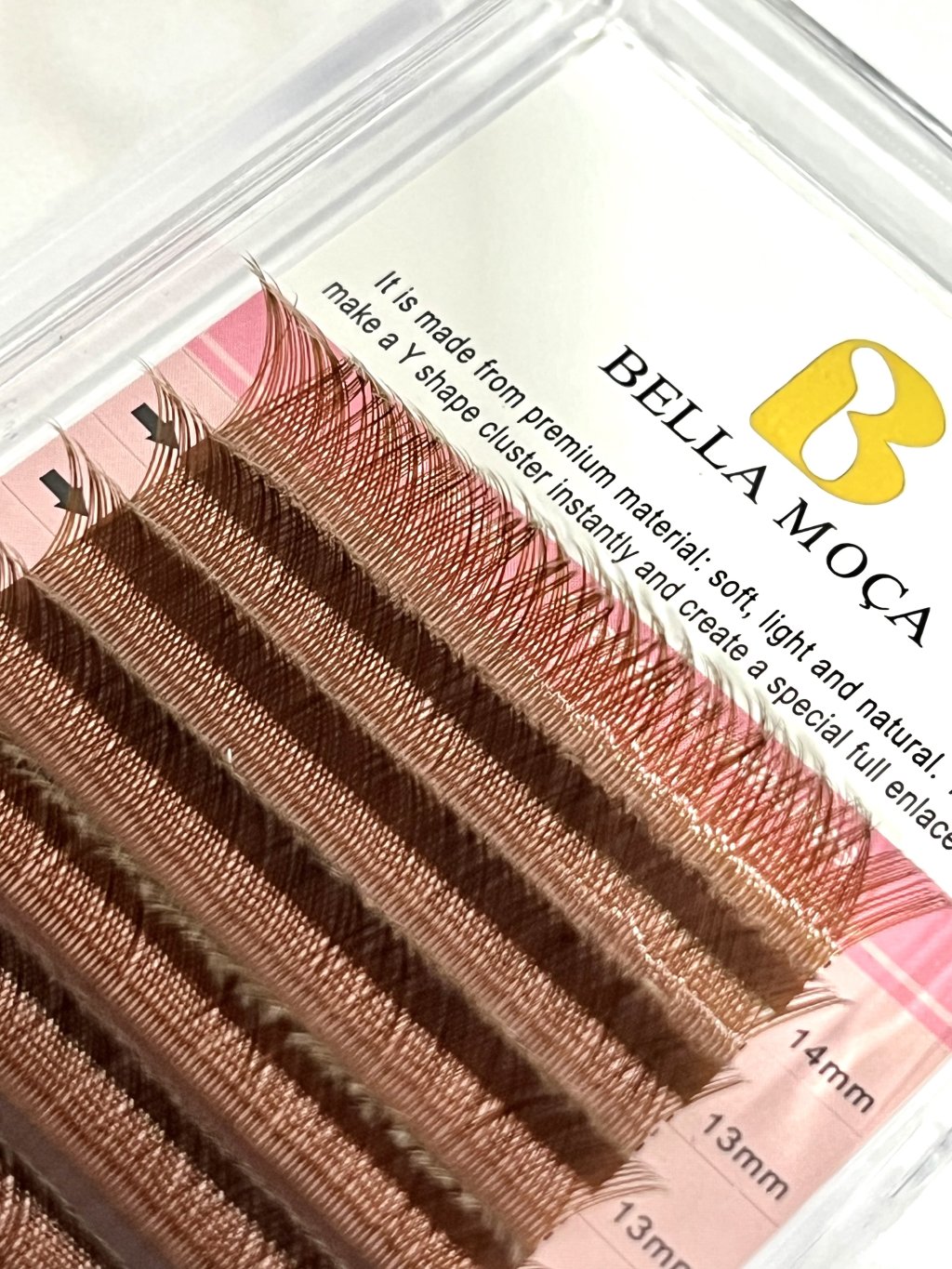 CÍLIOS BELLA MOÇA Y VOLUME BRASILEIRO MARROM 0.07D 