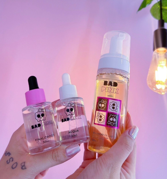 KIT RETENÇÃO COMPLETO BAD PINK