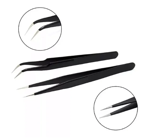 COMBO DUAS PINÇAS PARA CÍLIOS