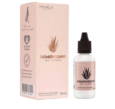 REMOVEDOR DE HENNA MENELA 30ml