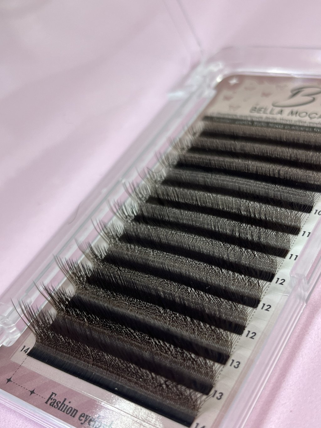 CÍLIOS BELLA MOÇA 4DW MARROM CURVATURA M 0.07 MIX 8-14