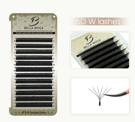 CÍLIOS BELLA MOÇA EGÍPCIO 6DW REAL 0.07D MIX 8-14mm