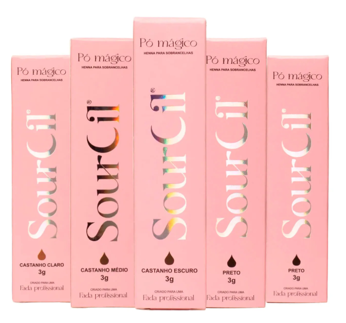 HENNA PARA SOBRANCELHAS SOURCIL 3g