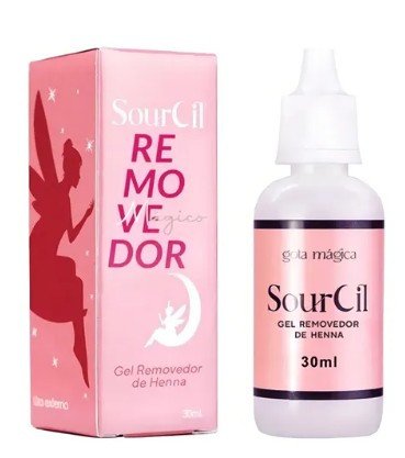 REMOVEDOR DE HENNA EM GEL SOURCIL 30ml