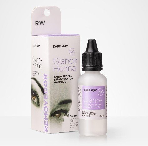 SABONETE REMOVEDOR DE HENNA GLANCE RARE WAY 20ml