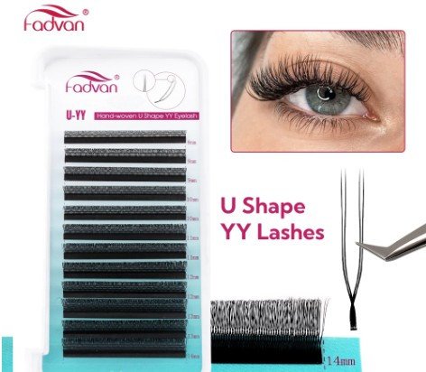 CÍLIOS FADVAN YY FORMATO U BRASILEIRO 0.07D MIX