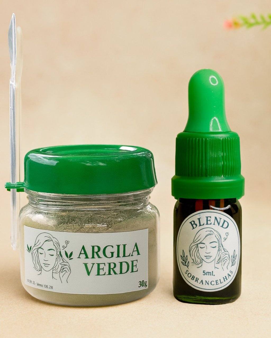 KIT TERAPIA DE SOBRANCELHAS BLEND + ARGILA