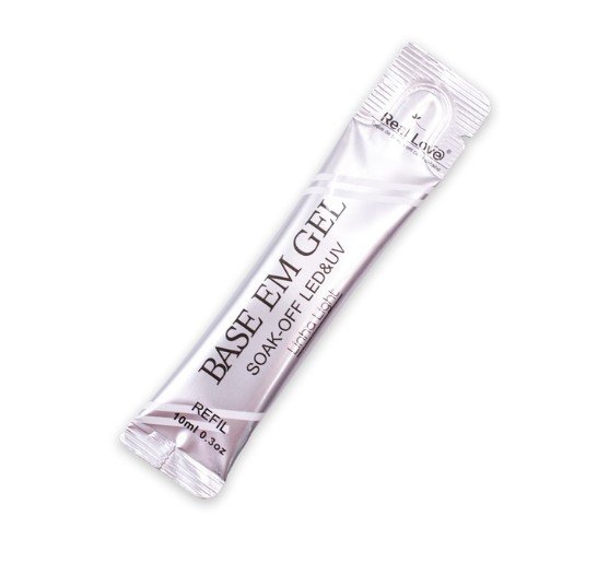 REFIL SACHÊ BASE GEL LINHA LIGHT REAL LOVE 15ml