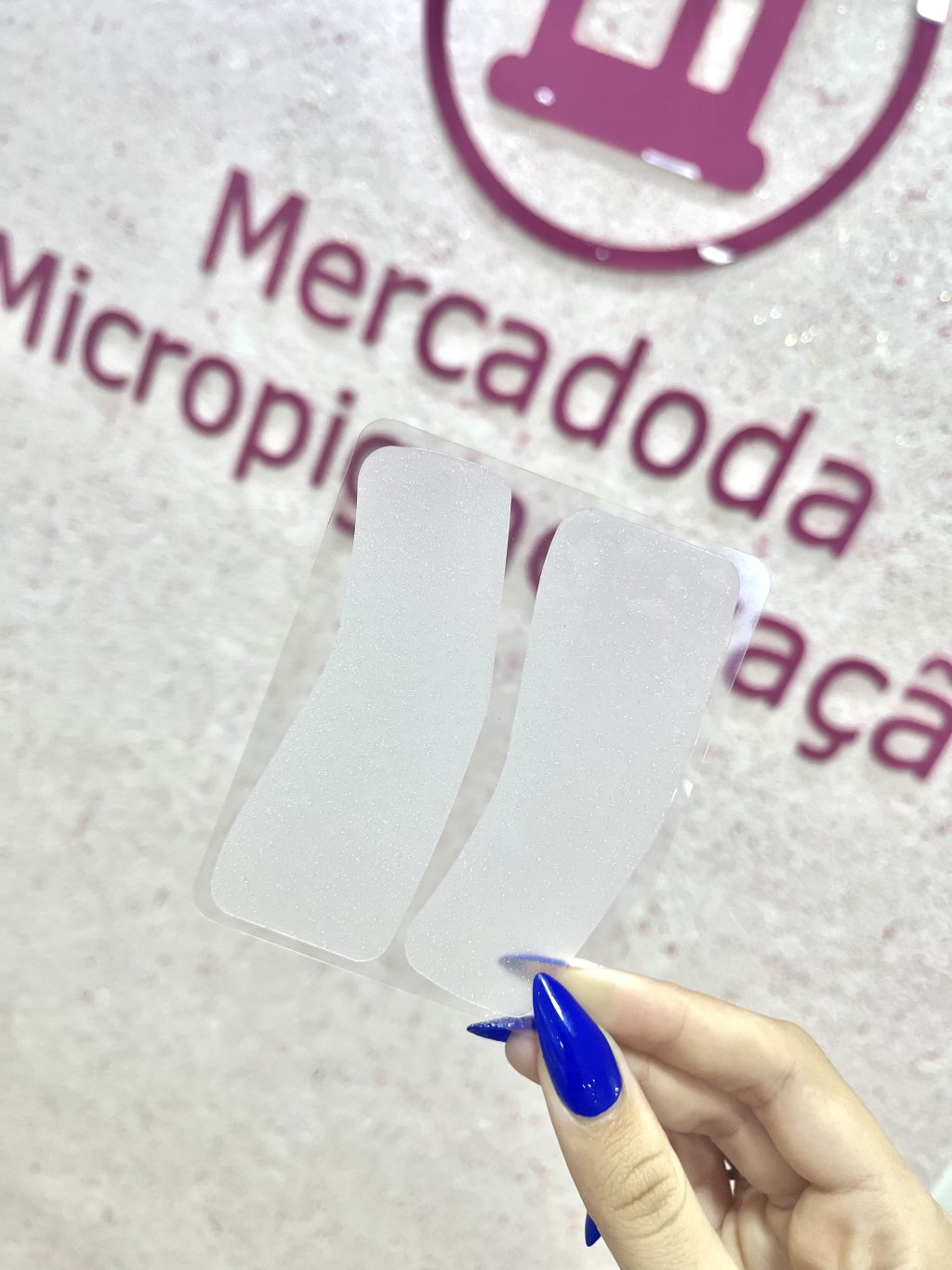 PAR PAD SILICONE PARA SOBRANCELHAS