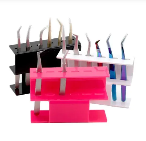 PORTA PINÇA CÍLIOS ACRÍLICO (CONSULTAR CORES)