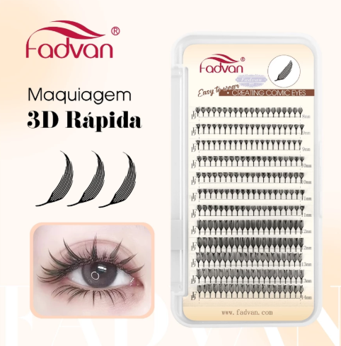 CÍLIOS PENA SPIRE FADVAN 0.07D MIX 8-14mm