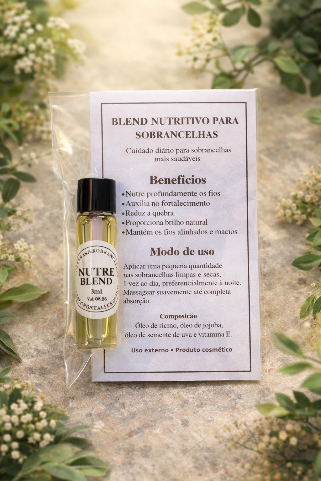 NUTRI BLEND 3ml + FICHA MODO DE USO