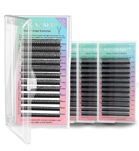 COMBO 3 CAIXAS CÍLIOS YY BRASILEIRO NAGARAKU 0.07D