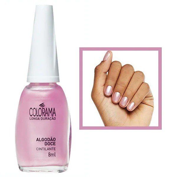 Esmalte Colorama Algodão Doce 8mL