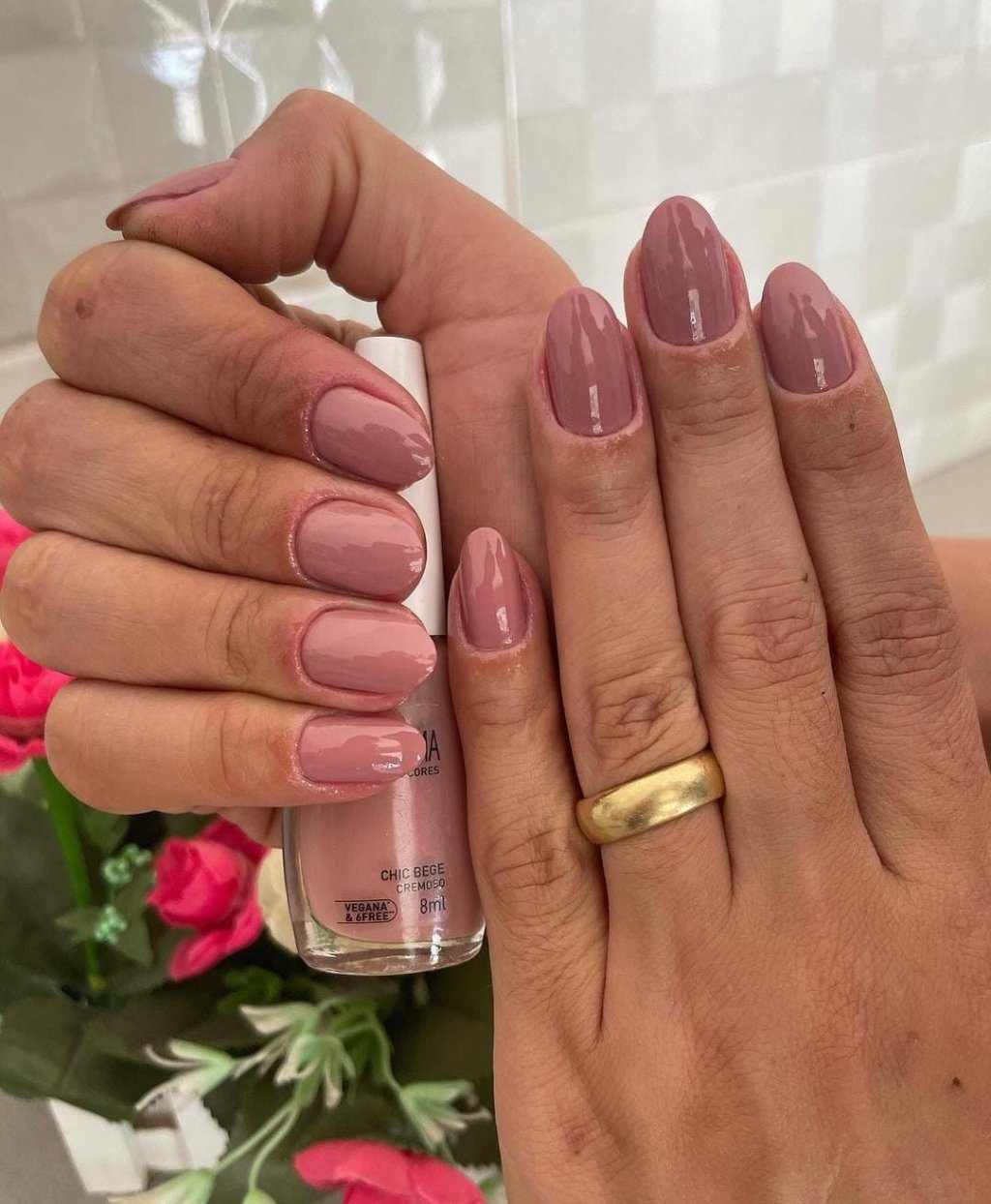 Esmalte Colorama Chic Bege 8mL