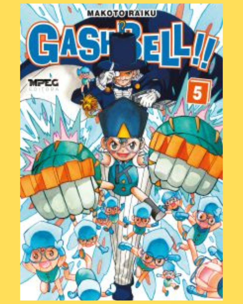 Gash Bell Volume 05 ( Makoto Raiku )