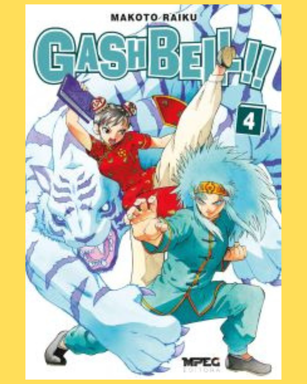 Gash Bell Volume 04 ( Makoto Raiku )