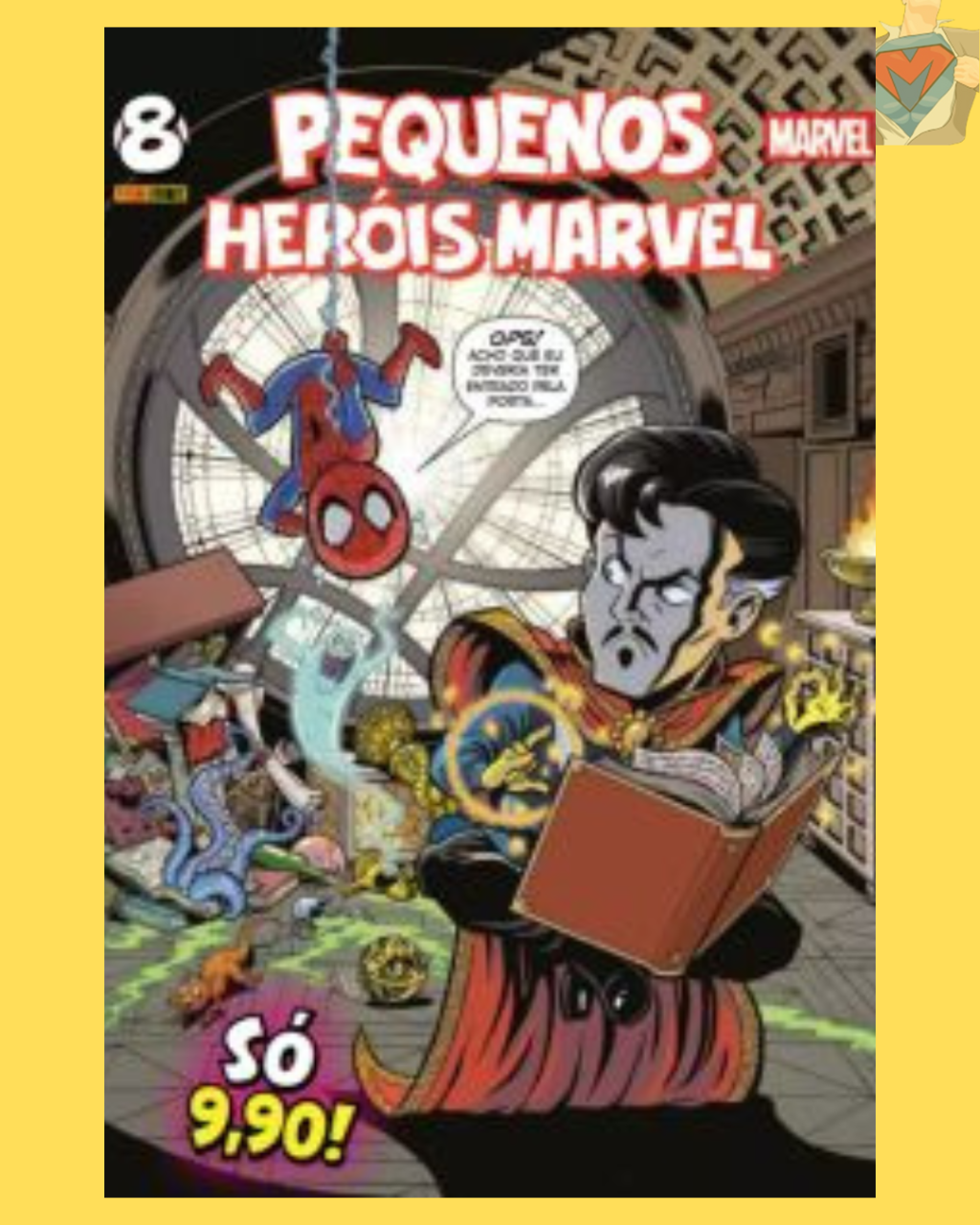 Pequenos Heróis Marvel Nº 08