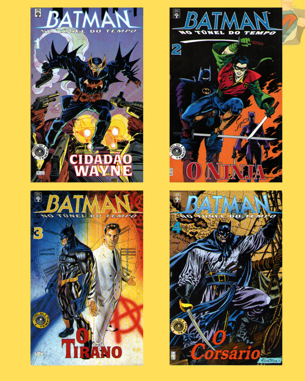 Batman: No Túnel do Tempo Nº 01 ao Nº 04 ( Completa )