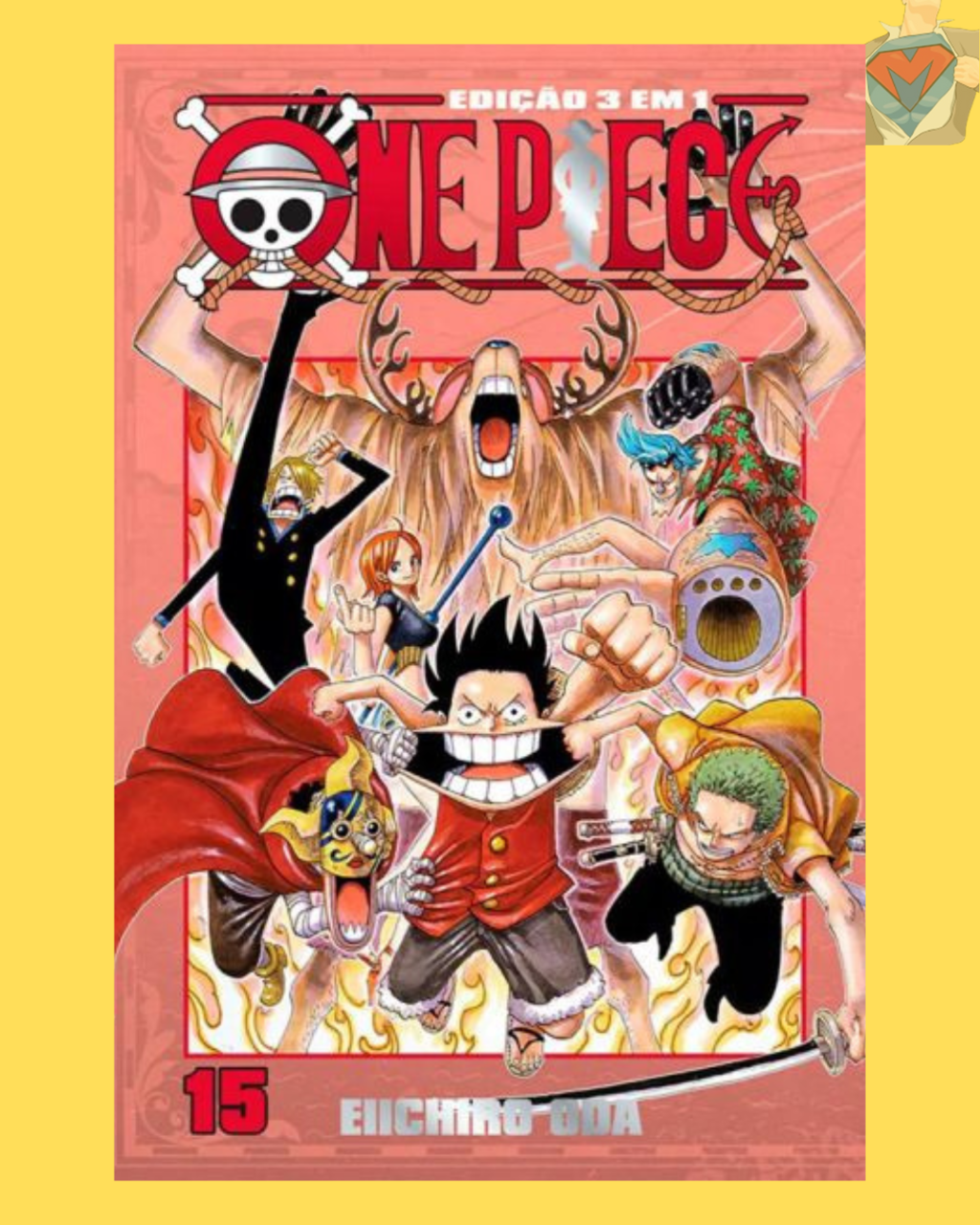 One Piece 3 em 1 Nº 15 ( Eiichiro Oda )