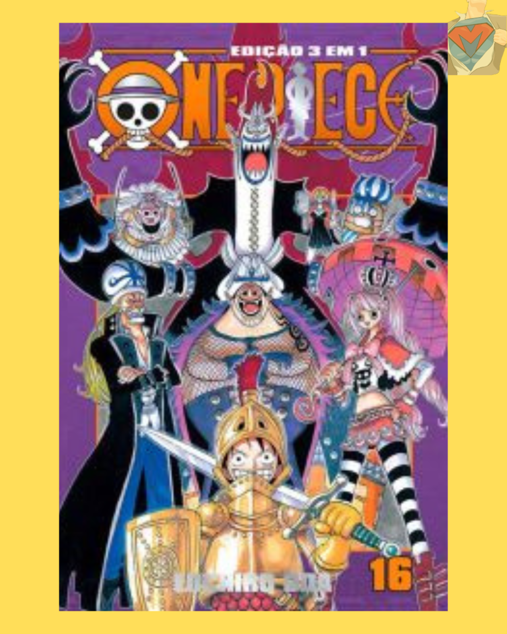 One Piece 3 em 1 Nº 16 ( Eiichiro Oda )